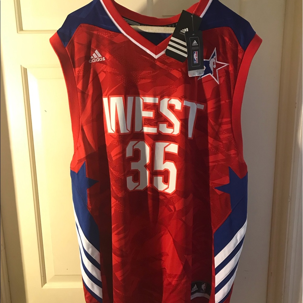 Kevin Durant OKC Allstar Jersey.